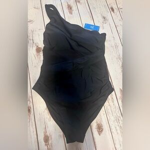 NWT Cupshe Black One Piece Swimsuit